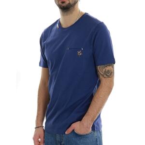 T-SHIRT TASCHINO AZZURRO